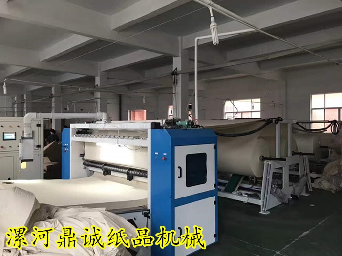 抽紙加工現場 抽紙加工現場